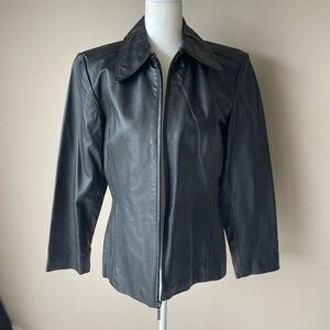 Vintage (80's) Women's Bagatelle Leather Jacket - Sz. S